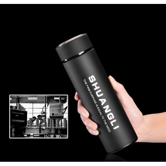 480ml Stainless Steel Vacuum Cup Portable Travel Insulated Bottle Drinking Mug Water Bottle