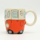 Creative Ceramic Coffee Cup Lovely Camper Van Retro Bus Mug