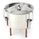 10L 2Gal Home DIY Alcohol Distiller Moonshine Ethanol Copper Still Stainless Kit Still Stainless Brewing Equipment