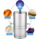 10L DIY Professional Alcohol Moonshine Water Copper Household Home Stainless Alcohol Distiller Boiler B-eer W-ine Making For Party Home Living 220V