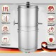 220V 15L Stainless Alcohol Multiple Cooking W-ine Distiller B-eer Maker Moonshine Ethanol Stainless Still Boiler Home Moonshine Boile Gifts