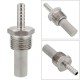 2Pcs 316 Stainless Steel 6.5cm 1/2"MPT Micron Oxygen Stone Homebrew B-eer Brewing Home Oxygen Machine Tools