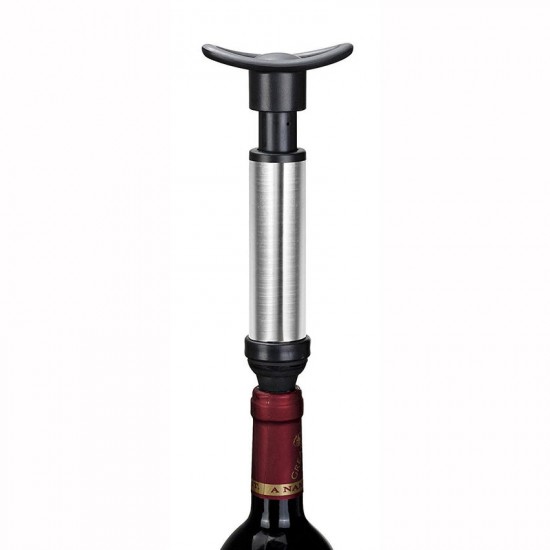 MIUK Vacuum Seal Wine Saver Pump Wine Preserver Remove Air with 2 Vacuum Bottle Stoppers