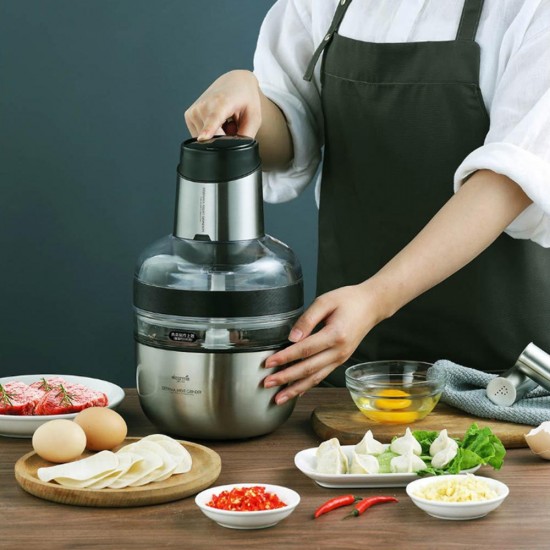 Deerma DEM - JR01 1.8L Stainless Steel Meat Grinder Food Blender Electric Grinder XIAOMI Cooperation Brand