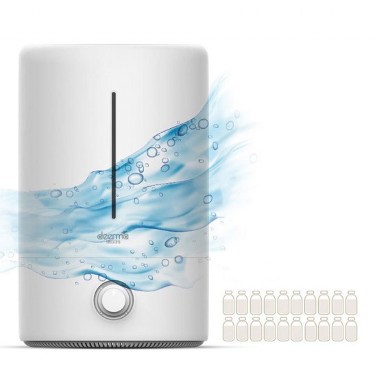 Deerma DEM-F628 5L Air Humidifier Mute Ultrasonic Aroma Diffuser Household Mist Maker Fogger Purifying Humidifier Oil XIAOMI Cooperation Brand