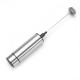 Electric Handheld Milk Frother Foamer Mixer Stainless Steel Coffee Latte Stirrer Egg Beater