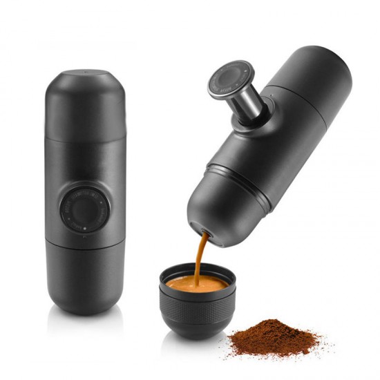 KCASA KC-COFF20 Portable Manual Coffee Maker Hand Espresso Maker Mini Coffee Machine Coffee Pot Outdoor Travel design