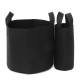 1/2/6/9 Gallon Black Felt Pots Garden Plant Grow Bag Pouch Aeration Container