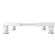 4 Foot Adjustable Refrigerator Undercarriage Bracket Stand Washing Machine Base