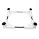 Adjustable 4 Foot Refrigerator Undercarriage Bracket Stand Washing Machine Base