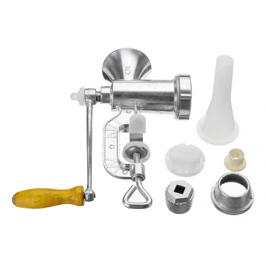 Aluminum Alloy Manual Multifunction Meat Grinder Mincer EnemaTable Kitchen Home Meat Chopper