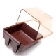 Deluxe Bird Bathtub Bath Box Cage Accessory for Bird