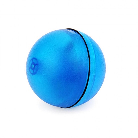 Loskii PT-15 Electronic 360 Degree Self Rotating Ball Automatic Rolling Ball LED Light Pet Cat Toys