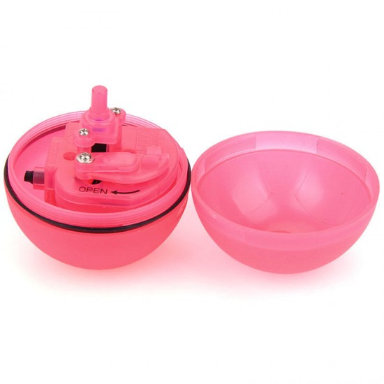 Loskii PT-15 Electronic 360 Degree Self Rotating Ball Automatic Rolling Ball LED Light Pet Cat Toys