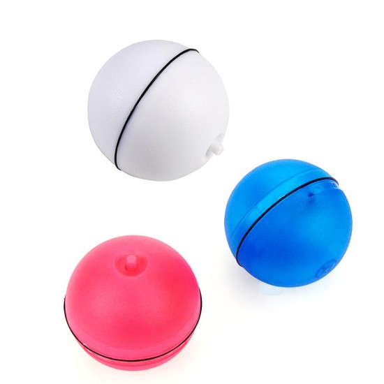 Loskii PT-15 Electronic 360 Degree Self Rotating Ball Automatic Rolling Ball LED Light Pet Cat Toys