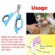 Pet Dog Cat Rabbit Nail Clippers Trimmers Toe Paw Claw Grooming Scissors Cutter