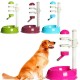 Pet Plastic Dog Cat Dish Bowl Bottle Water Drinker Food Feeder