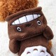 Yani HP-PC1 Pet Cat Dog Costume Soft Warm Clothes Cartoon Totoro Hoodie Coats Four Leg Jumpsuit