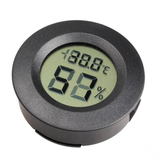 Mini LCD Celsius Digital Thermometer Humidity Meter Freezer Tester Temperature Humidity Meter Detect