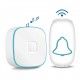 Bakeey 2 Doorbell 1 Receiver US Plug IPX4 Wireless Door Bell Bakeey 2 Doorbell 1 Receiver US Plug IPX4 Wireless Door Bell