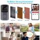 Bakeey M10 720P 166° Wide View Two-way Audio Smart WIFI Video Doorbell Smart Home PIR Alarm Monitor