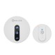 DIGOO DG-SD10 Transmitter Self-powered Waterproof Doorbell EU/US/UK Plug Unique Sliding Button 58 Melodies 4 Levels Volume Adjustment Door Bell