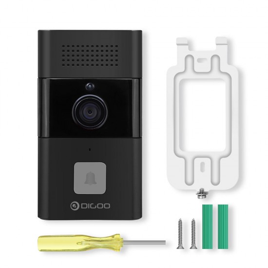 DIGOO DG-XYB 720P HD WIFI Wireless Smart Video Doorbell Two-way Audio Message Function Smart Home Security Monitor