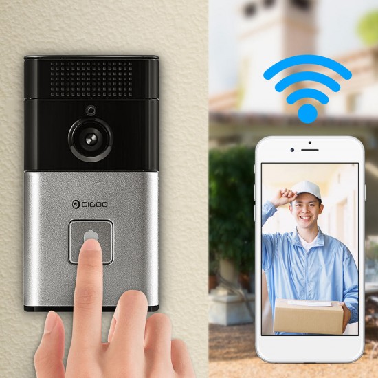 DIGOO SB-XYZ Wireless Bluetooth and WIFI Smart Home HD Video Doorbell Camera Phone Ring