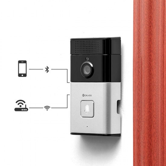 DIGOO SB-XYZ Wireless Bluetooth and WIFI Smart Home HD Video Doorbell Camera Phone Ring