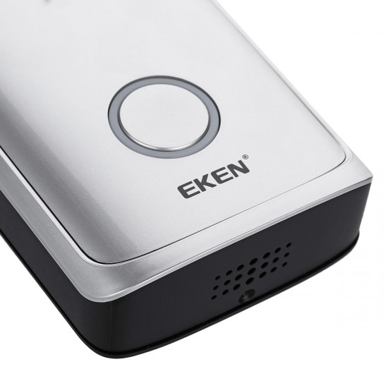 EKEN Video Doorbell 2 720P HD Wifi Camera Real-Time Video Two-Way Audio Wide-angle Lens Night Vision PIR Motion Detection App