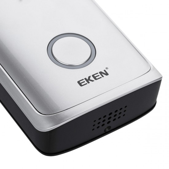 EKEN Video Doorbell 2 720P HD Wifi Camera Real-Time Video Two-Way Audio Wide-angle Lens Night Vision PIR Motion Detection App EKEN Video Doorbell 2 720P HD Wifi Camera Real-Time Video Two-Way Audio Wide-angle Lens Night Vision PIR Motion Detection App