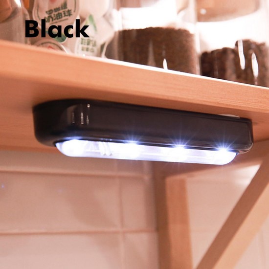 Bakeey 4 LED Tough Sensor Wireless Night Light Automatic Lamp