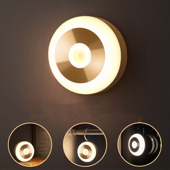Bakeey PIR Motion LED Sensor Night Light Rechargeable Lamp Bakeey PIR Motion LED Sensor Night Light Rechargeable Lamp