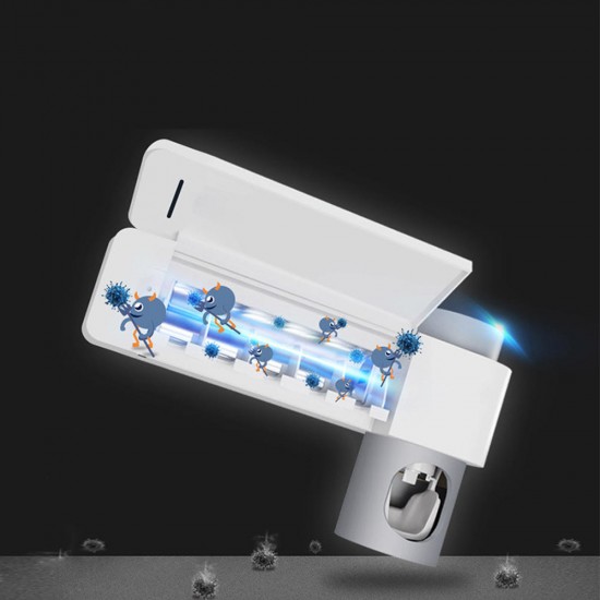 Bakeey UV Toothbrush Sterilizer Box Ultraviolet Antibacterial Toothbrush Cleaner USB Rechargeable Toothbrush Holder Bakeey UV Toothbrush Sterilizer Box Ultraviolet Antibacterial Toothbrush Cleaner USB Rechargeable Toothbrush Holder