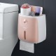 Toilet Paper Holder Wall Mounted Self Adhesive Tissue Paper Holder Box For Roll Paper Kitchen Paper Tissue Paper