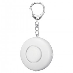 125dB Loud Portable Round Shape Bag Keychain Anti Theft Personal Security Alarm with Bright LED Light 125dB Loud Portable Round Shape Bag Keychain Anti Theft Personal Security Alarm with Bright LED Light