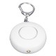 125dB Loud Portable Round Shape Bag Keychain Anti Theft Personal Security Alarm with Bright LED Light