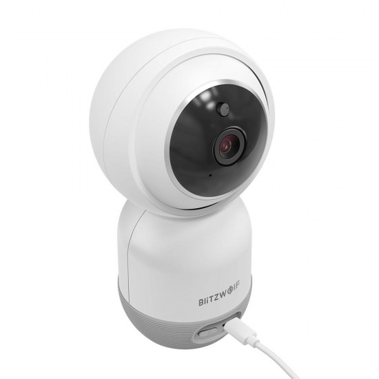 Blitzwolf® BW-SHC1 1080P Wall-mounted PTZ Indoor WiFi IP Camera Smart Home Security Monitor Work with Tuya Smart Life APP Blitzwolf® BW-SHC1 1080P Wall-mounted PTZ Indoor WiFi IP Camera Smart Home Security Monitor Work with Tuya Smart Life APP
