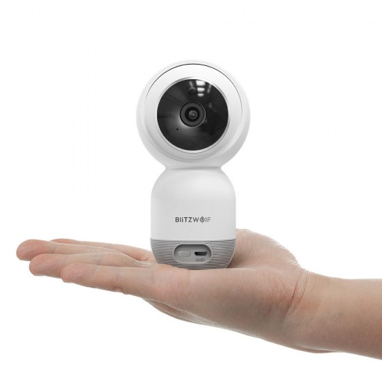 Blitzwolf® BW-SHC1 1080P Wall-mounted PTZ Indoor WiFi IP Camera Smart Home Security Monitor Work with Tuya Smart Life APP Blitzwolf® BW-SHC1 1080P Wall-mounted PTZ Indoor WiFi IP Camera Smart Home Security Monitor Work with Tuya Smart Life APP