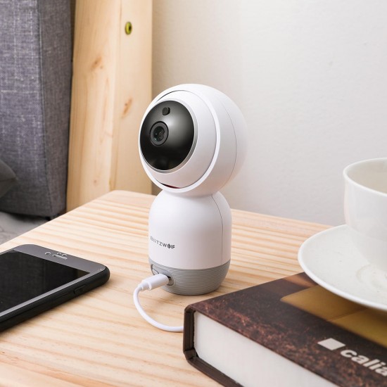 Blitzwolf® BW-SHC1 1080P Wall-mounted PTZ Indoor WiFi IP Camera Smart Home Security Monitor Work with Tuya Smart Life APP Blitzwolf® BW-SHC1 1080P Wall-mounted PTZ Indoor WiFi IP Camera Smart Home Security Monitor Work with Tuya Smart Life APP