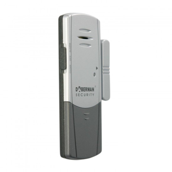 DOBERMAN SECURITY SE-0101 100dB Wireless Magnet & Vibration Dual Triggered Sensor Door Window Alarm