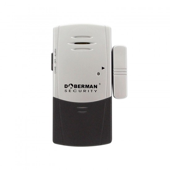 DOBERMAN SECURITY SE-0101 100dB Wireless Magnet & Vibration Dual Triggered Sensor Door Window Alarm
