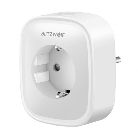 BlitzWolf® BW-SHP2 Smart WIFI Socket EU Plug 220V 16A Work with Amazon Alexa Google Assistant Compatible with BlitzWolf APP