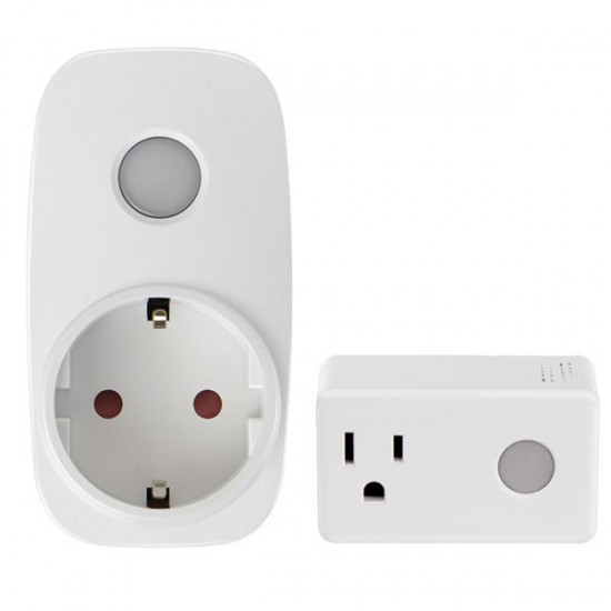 BroadLink SP3 SPcc Contros Mini WiFi Smart Home Socket Timing Switch Plug Timer Wireless Remote Controller