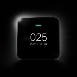 Original Xiaomi Black Smart OLED Display Accurate Laser Sensor Air Quality Monitor PM 2.5 Detector Original Xiaomi Black Smart OLED Display Accurate Laser Sensor Air Quality Monitor PM 2.5 Detector