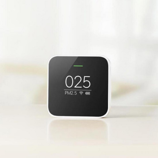 Original Xiaomi Black Smart OLED Display Accurate Laser Sensor Air Quality Monitor PM 2.5 Detector