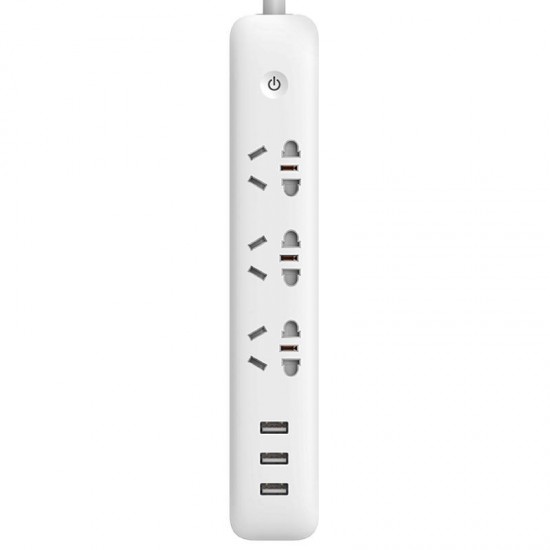 Original Xiaomi Qingmi WiFi Smart Power Strip 5V2A USB Quick Charge Port with APP Remote Control