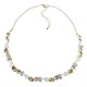 JASSY Crystal Rhinestone Fine Jewelry Set Colorful Beaded Necklace Stud Earrings Women Jewelry