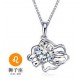 12 Constellations Gift Italina 925 Sterling Sliver Crystal Necklace for Women