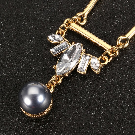 JASSY® Fashion Irregular Asymmetric Delicate Pendant Necklace Anallergic Jewelry for Women